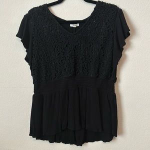 Black Blouse XL